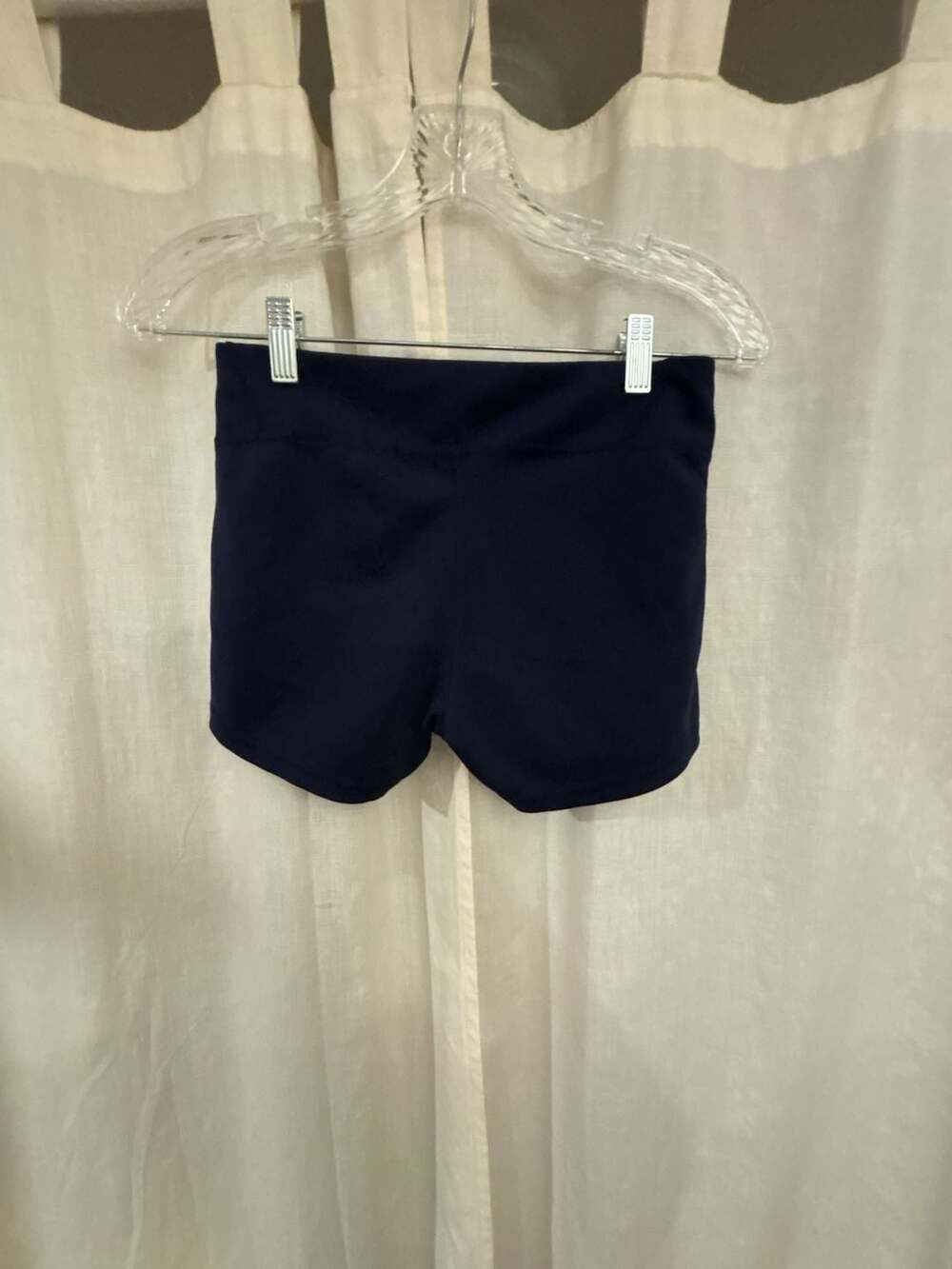 Mizuno Performance Women's Volleyball Spandex Shorts Navy Blue Size M - Picture 4 of 4